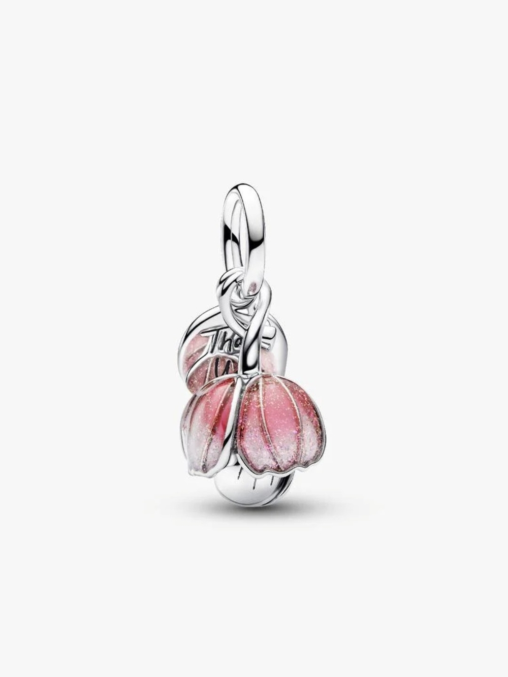 Pandora Two-Tone Blooming Flower Dangle Charm
Sterling silver